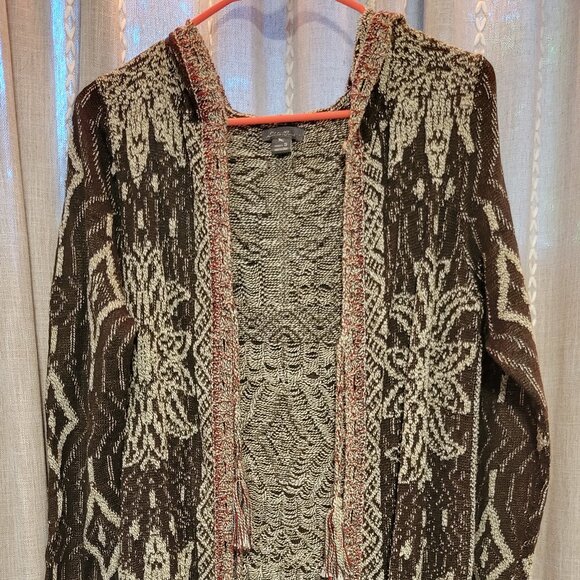 Eddie Bauer Sweaters - Eddie Bauer Hooded Cardigan